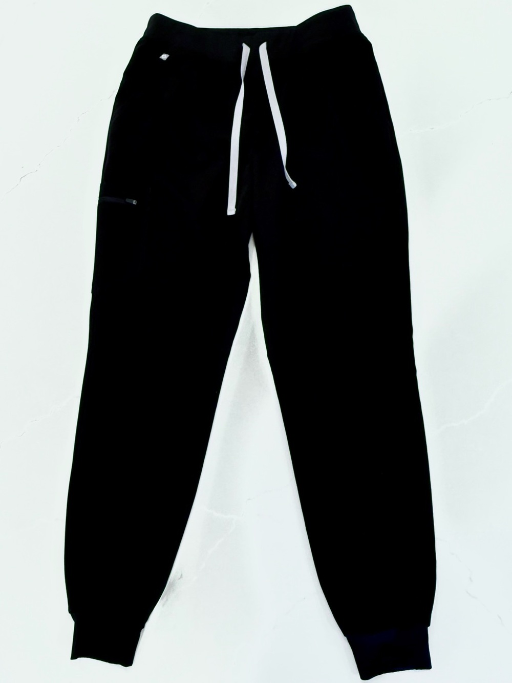 Authentic FIGS Zamora Jogger Scrub Pants, Medium Tall, Black
